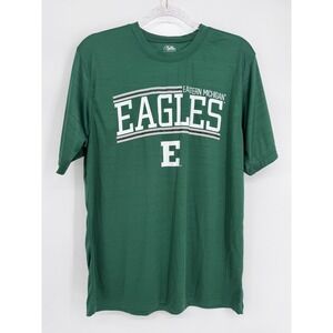 Pel Athletic Eastern Michigan Eagles Mens Green Performance Graphic Tee Sz M